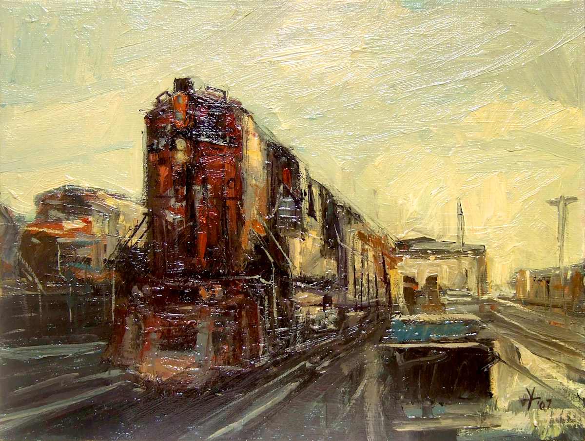 Red Engine 4364 by Donald Yatomi, Image 1.