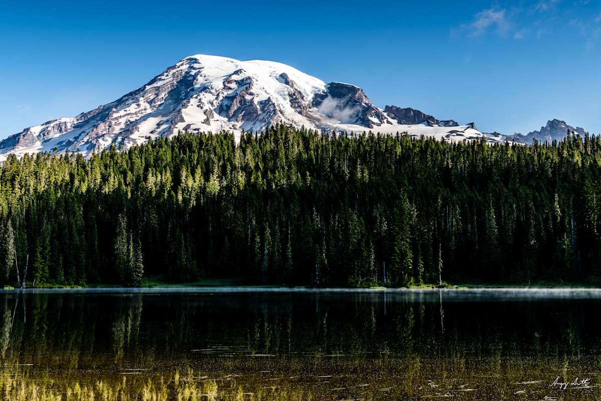 Reflection Lake Mt Rainier #8500165 by Gregory Scott Studio, Image 1.