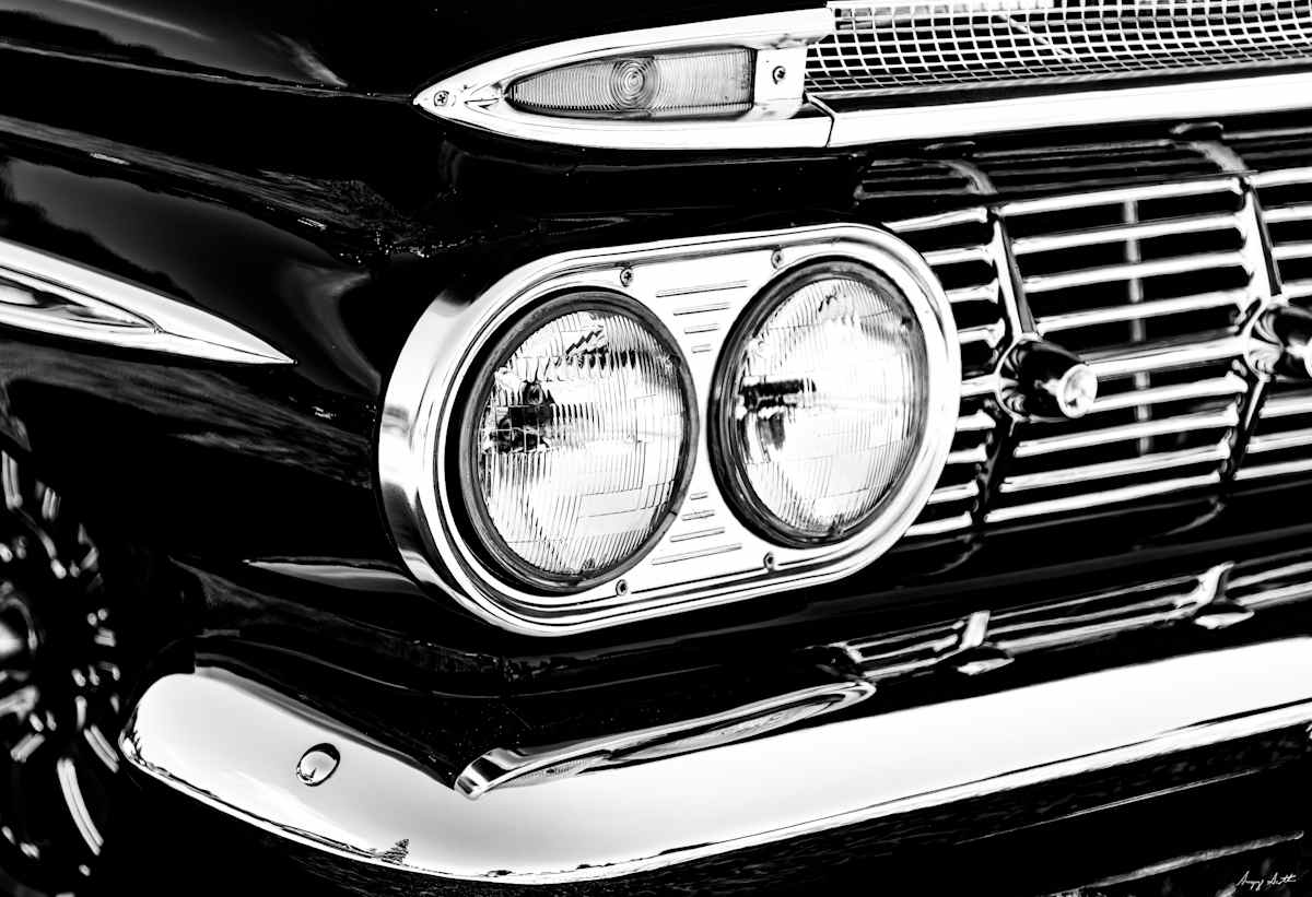 B&W '59 Chevy #8509899 by Gregory Scott Studio, Image 1.