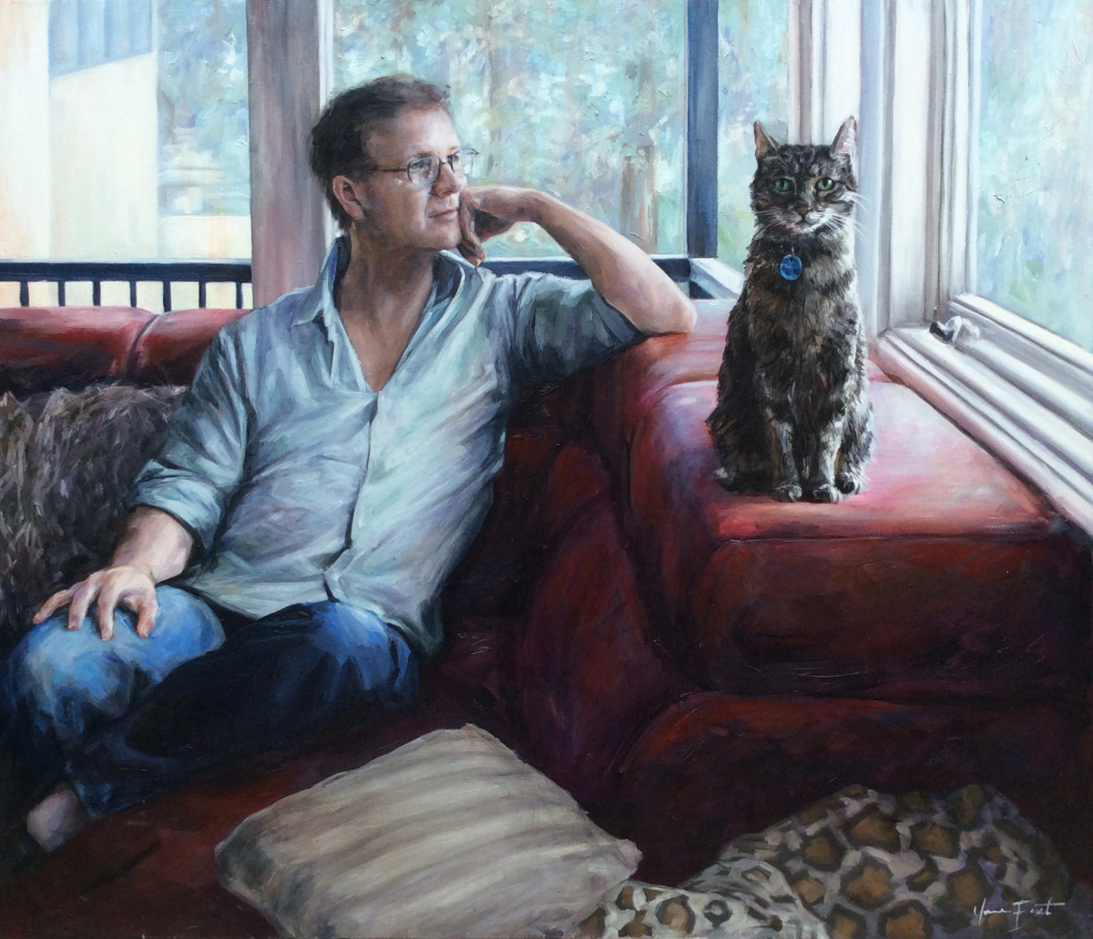 Portrait of Guy Noble by Yvonne East 