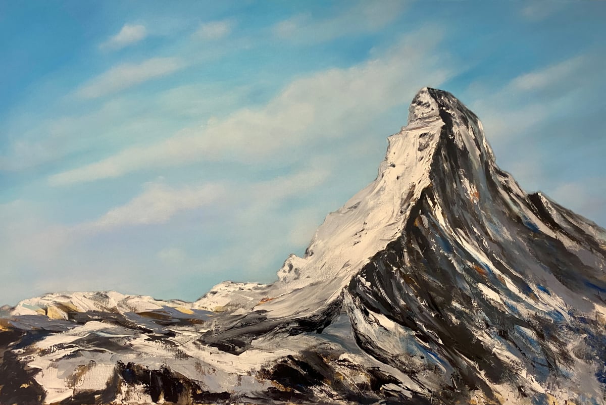 Bright Moments - Matterhorn by Viktoria A Koestler 