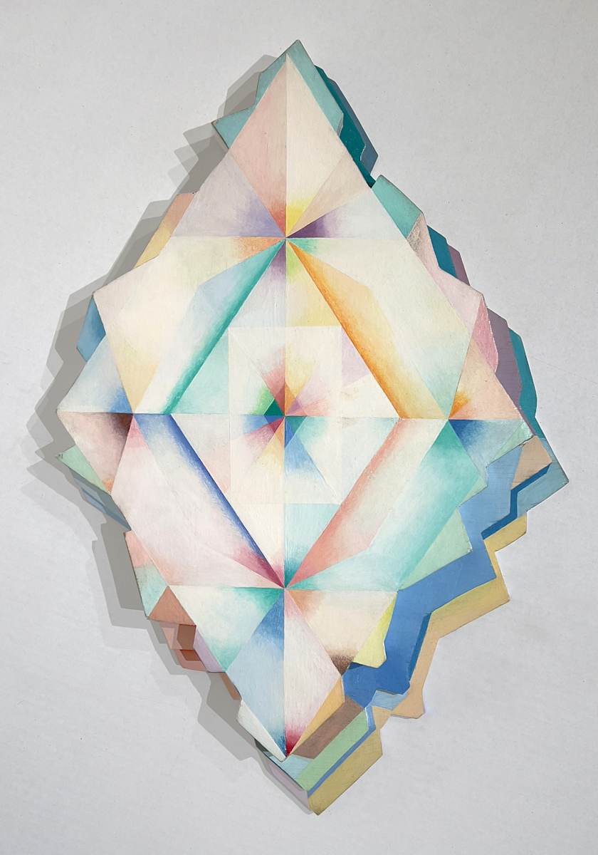 Sparkling Diamond with Shadows by Julie A. Gross, Image 1.
