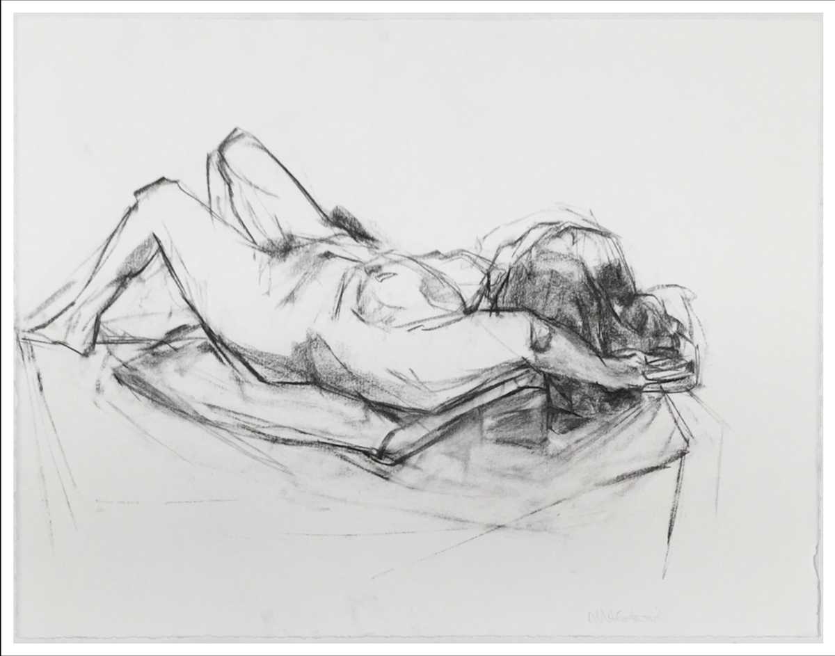Reclining Figure by Mimi Herbert, Image 1.