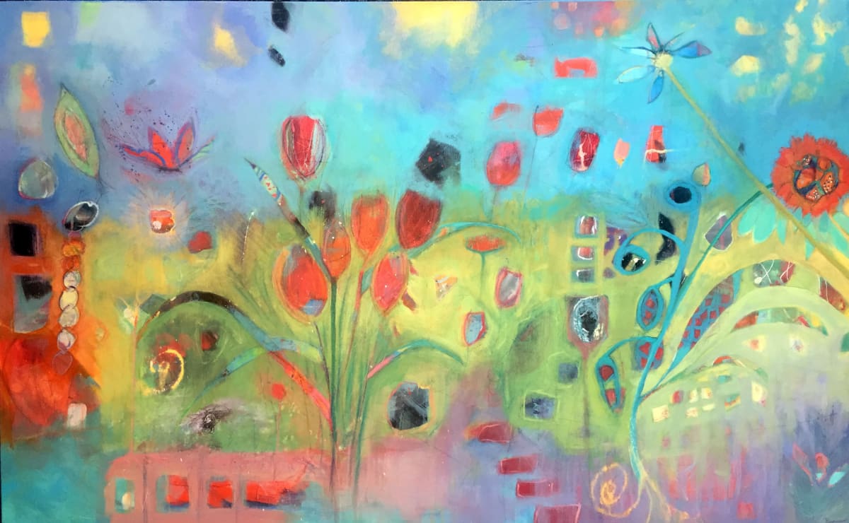 Garden Party by Jackie Begue 