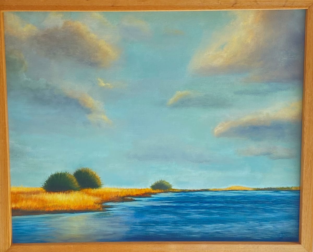 Fountainbleau by Jackie Begue  Image: Framed full view