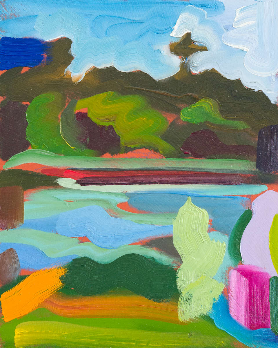 In this painting there is nothing to eat or drink by Peter Gynd 