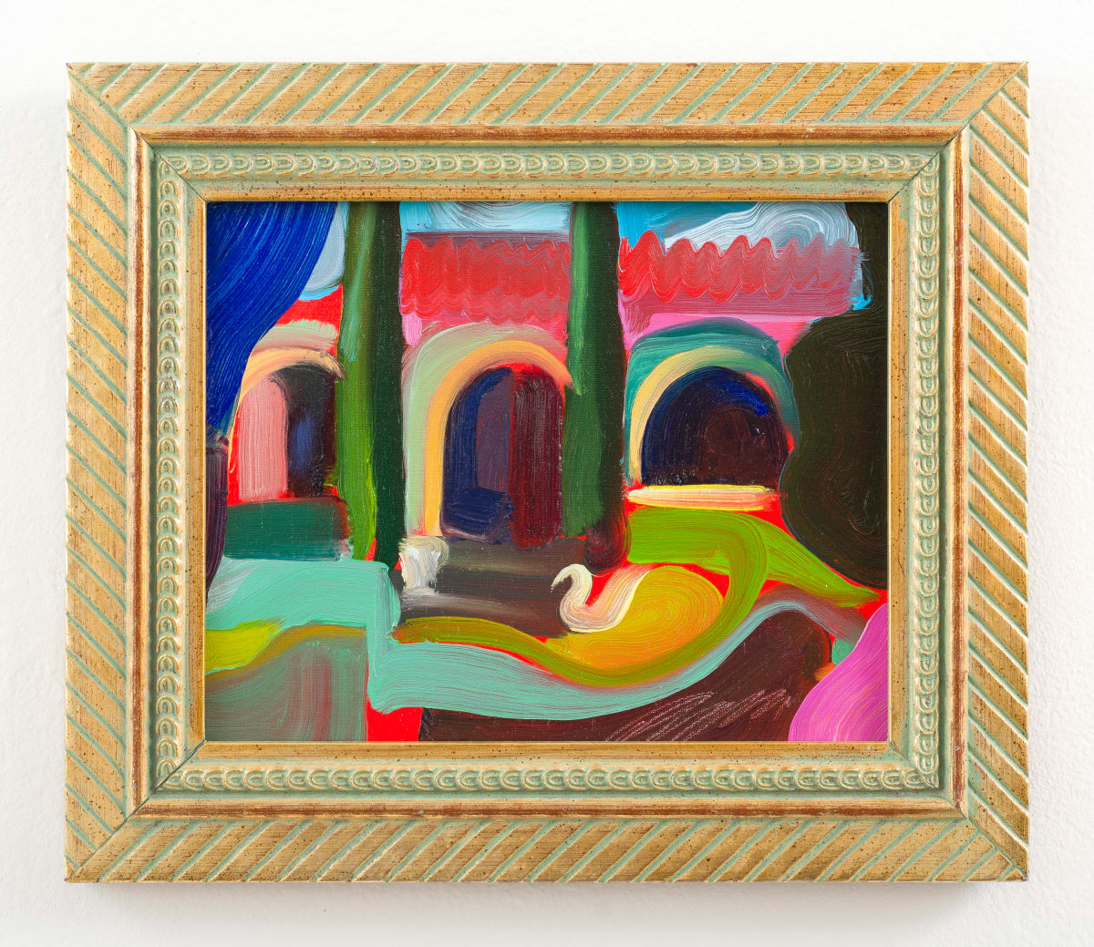 Swan House Golden Green by Peter Gynd 