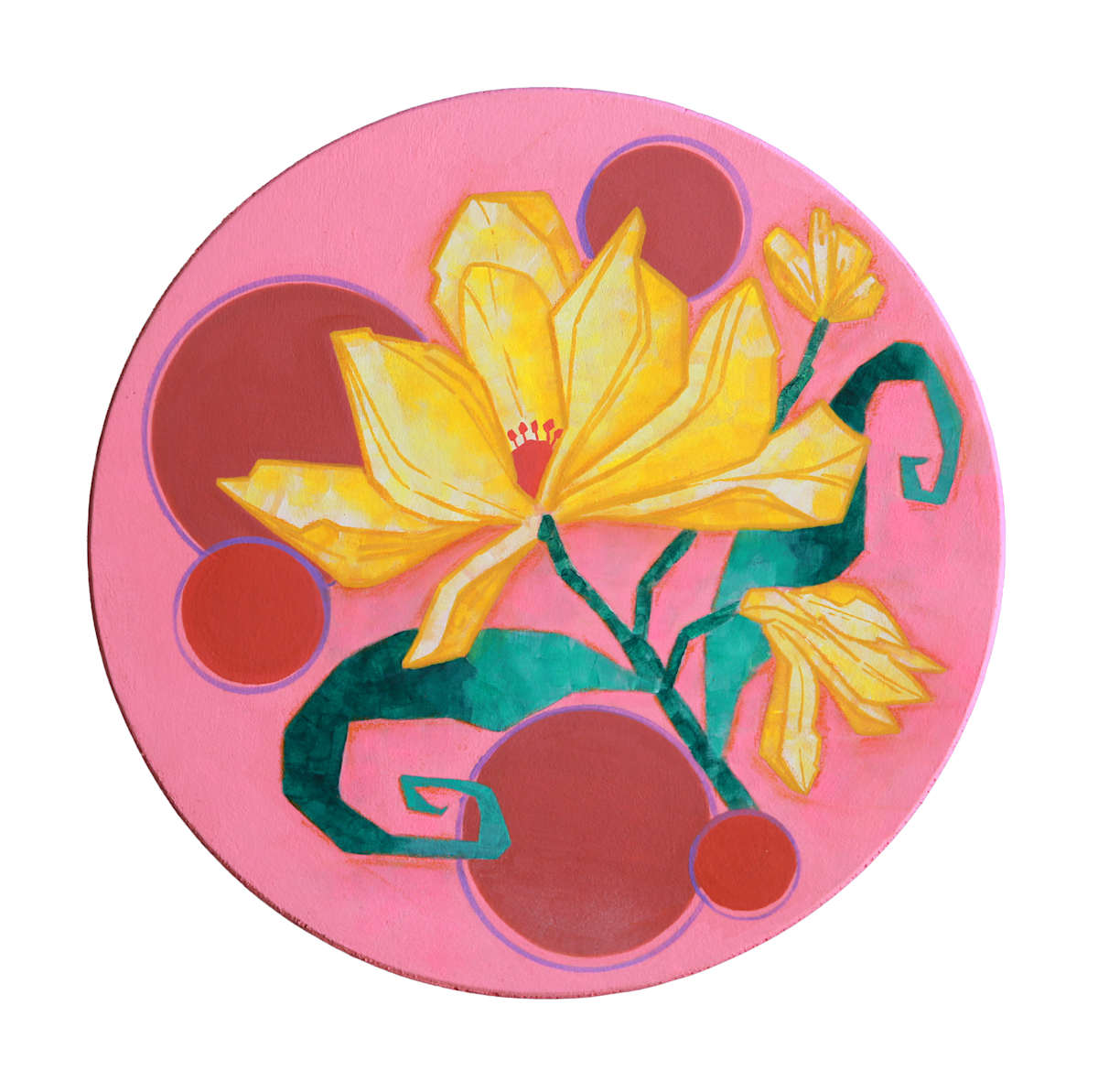 Bloom Study Circles by Faith Parks, Image 1.