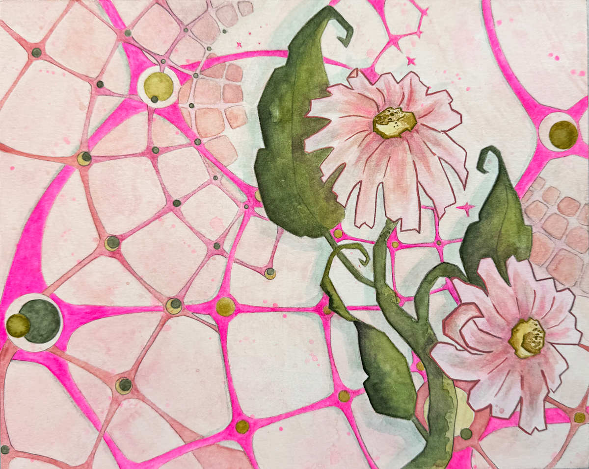 Bloom Study Pink by Faith Parks, Image 1.