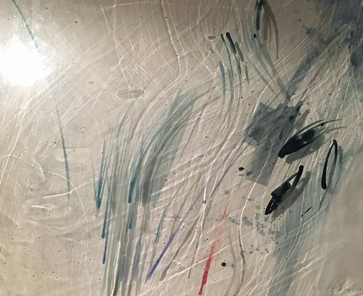 Blue Grasses by Ellen Mandelbaum 