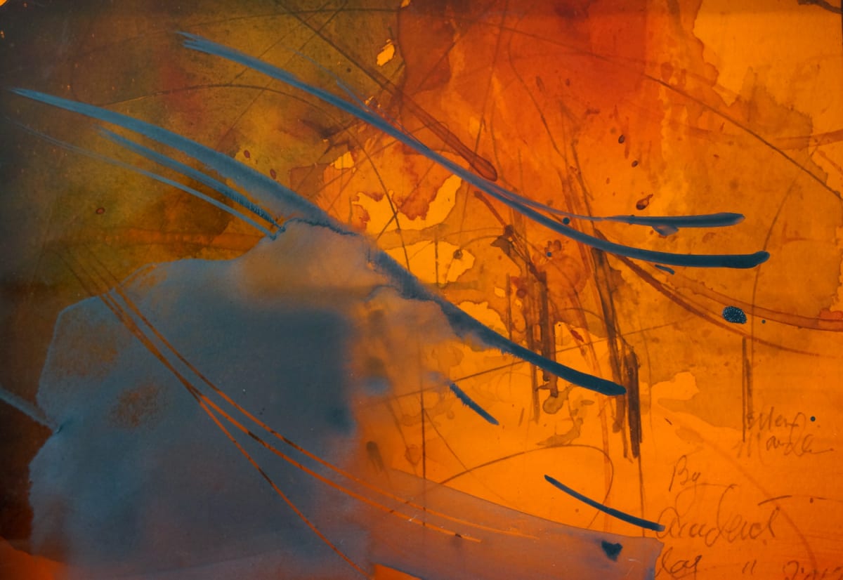 Orange Autum by Ellen Mandelbaum 