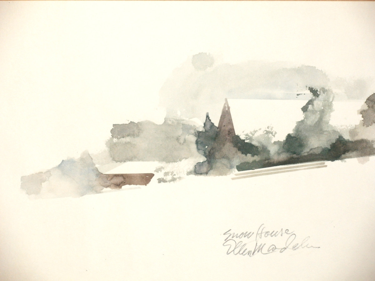 Snow House by Ellen Mandelbaum 