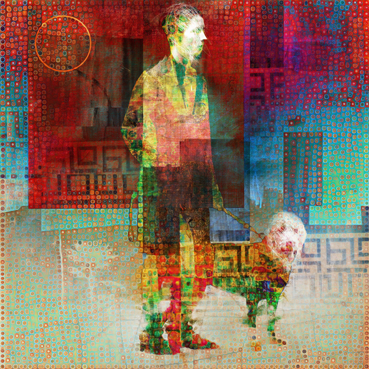 Dog Walker #1 by Tony Bounsall 