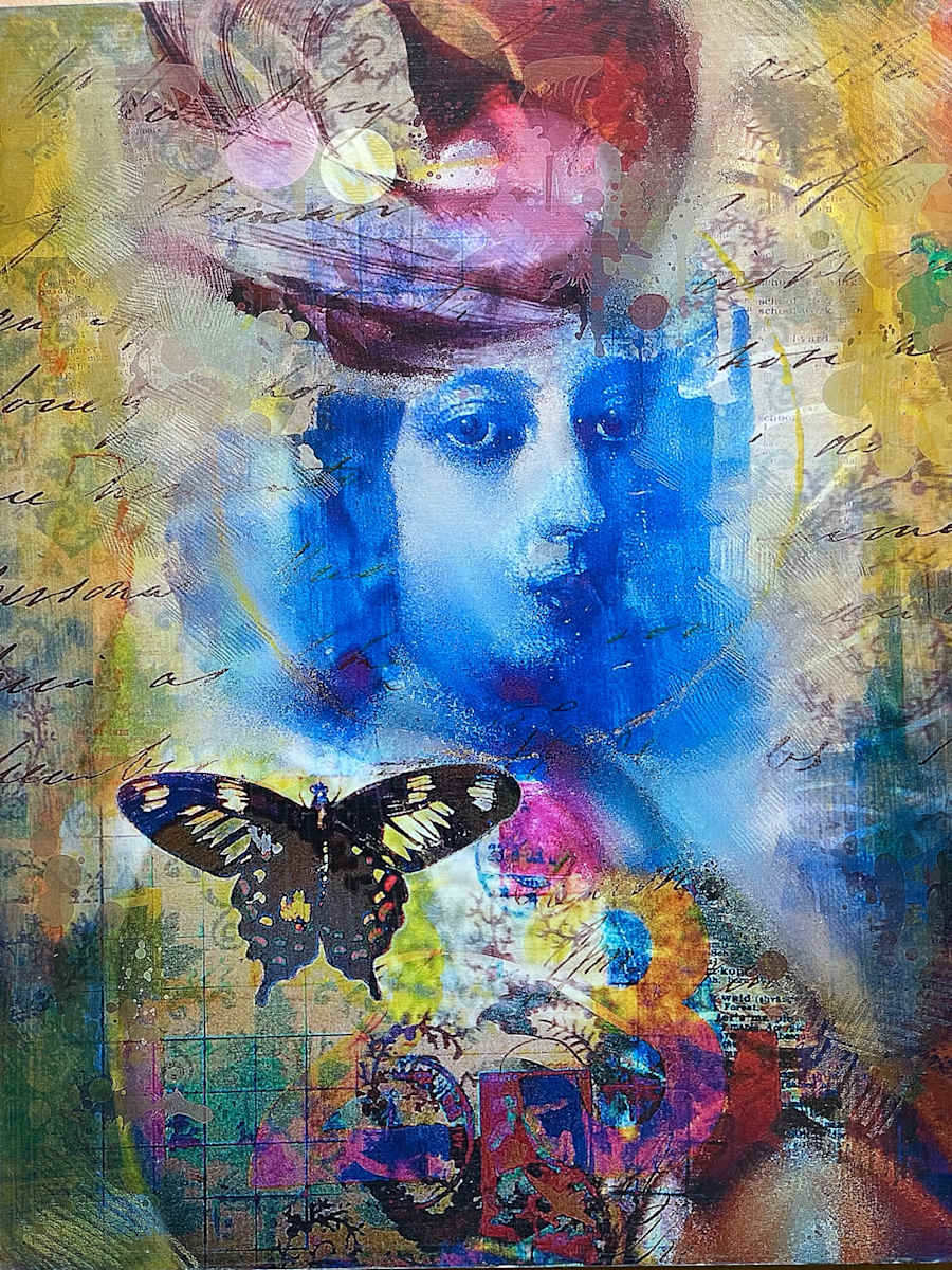 Madame Papillion by Tony Bounsall 