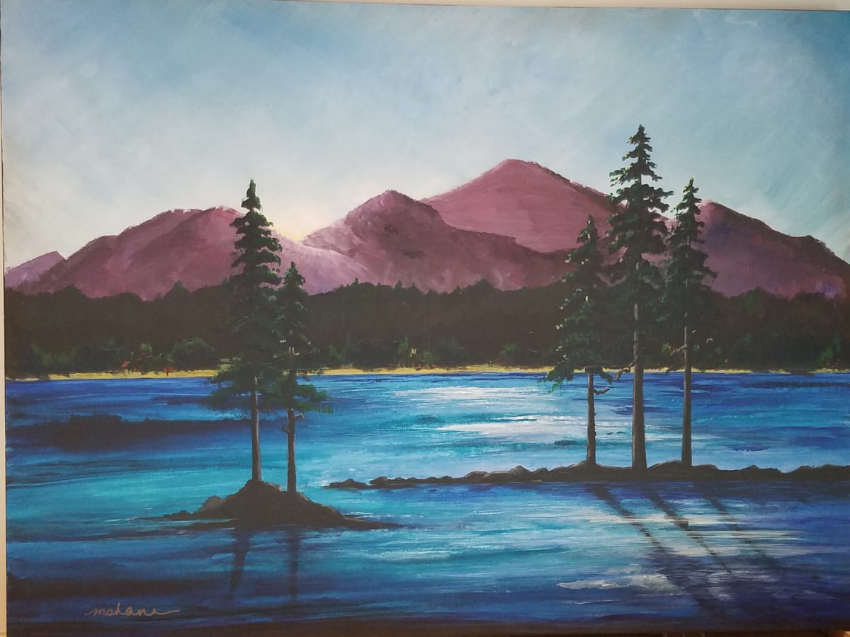 Lake Dawn by M Shane 