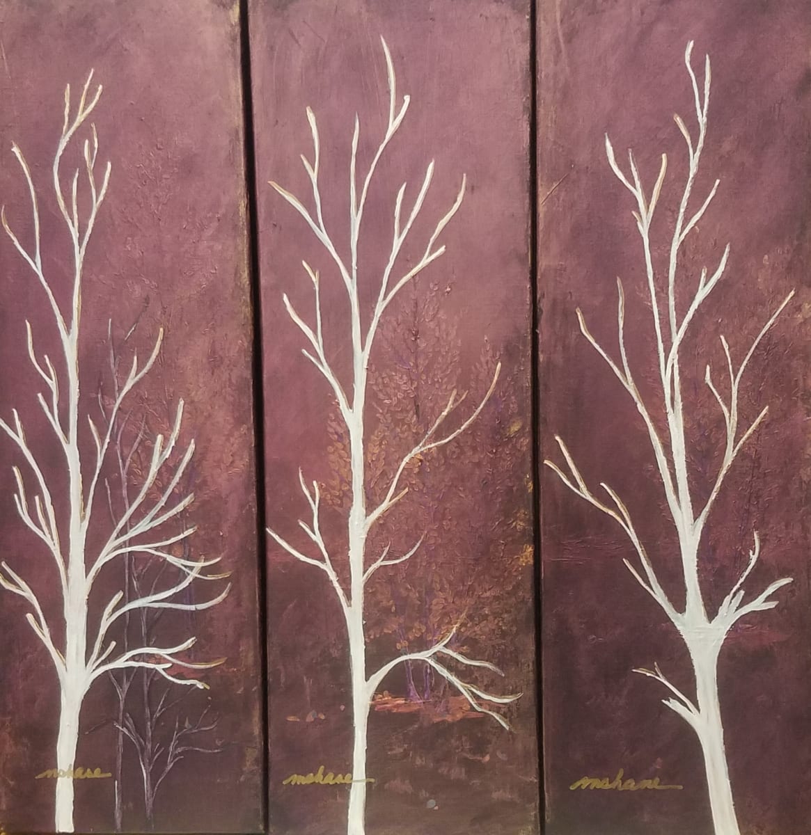 Ghost Tree Triptyche by Artlandish Studios 