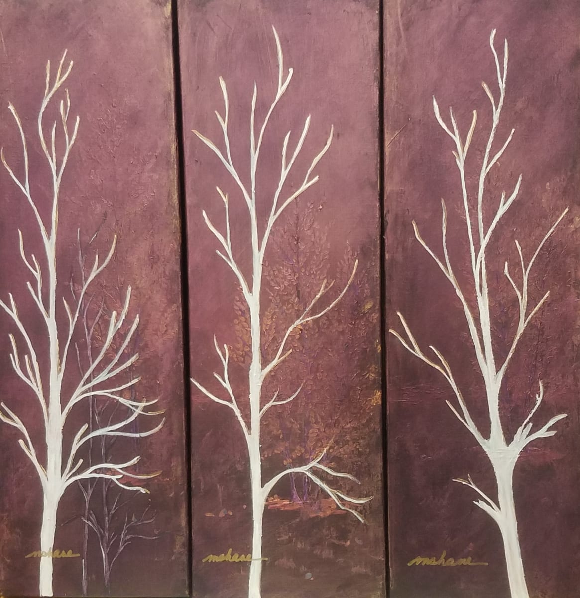Ghost Tree Triptyche by Artlandish Studios 