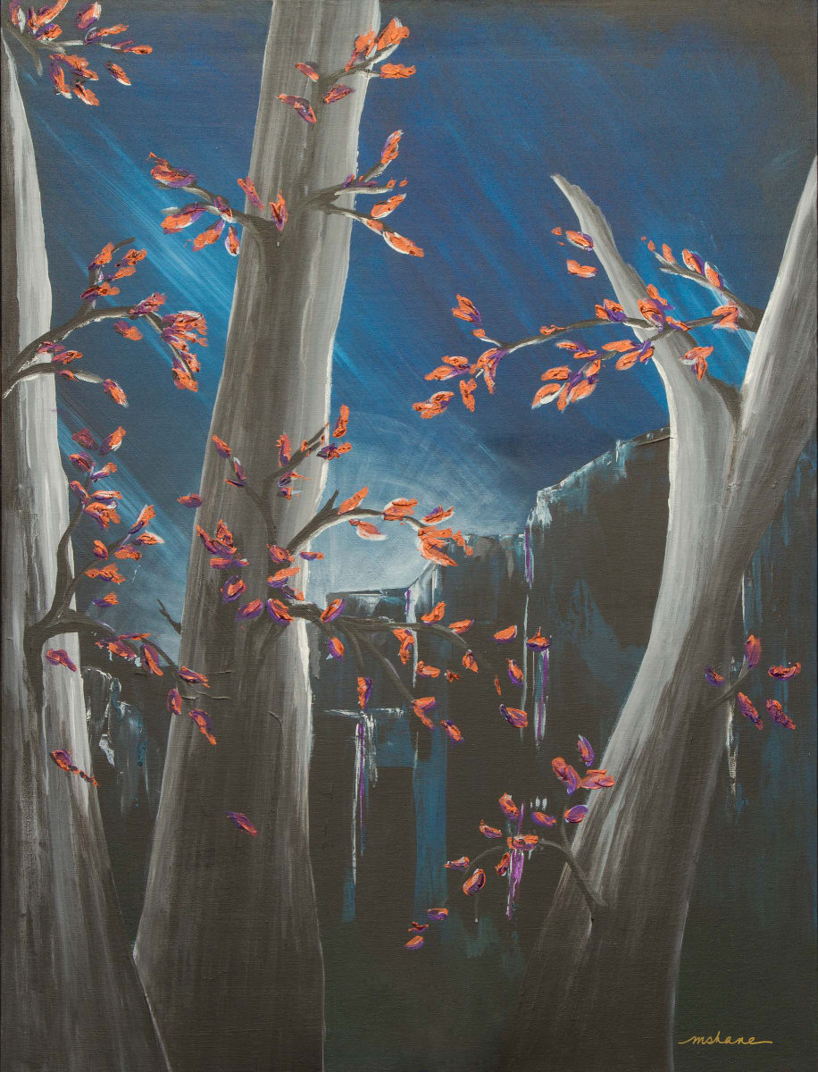 Dark Edges Series 5: Midnight Cliffs by M Shane, Image 1.
