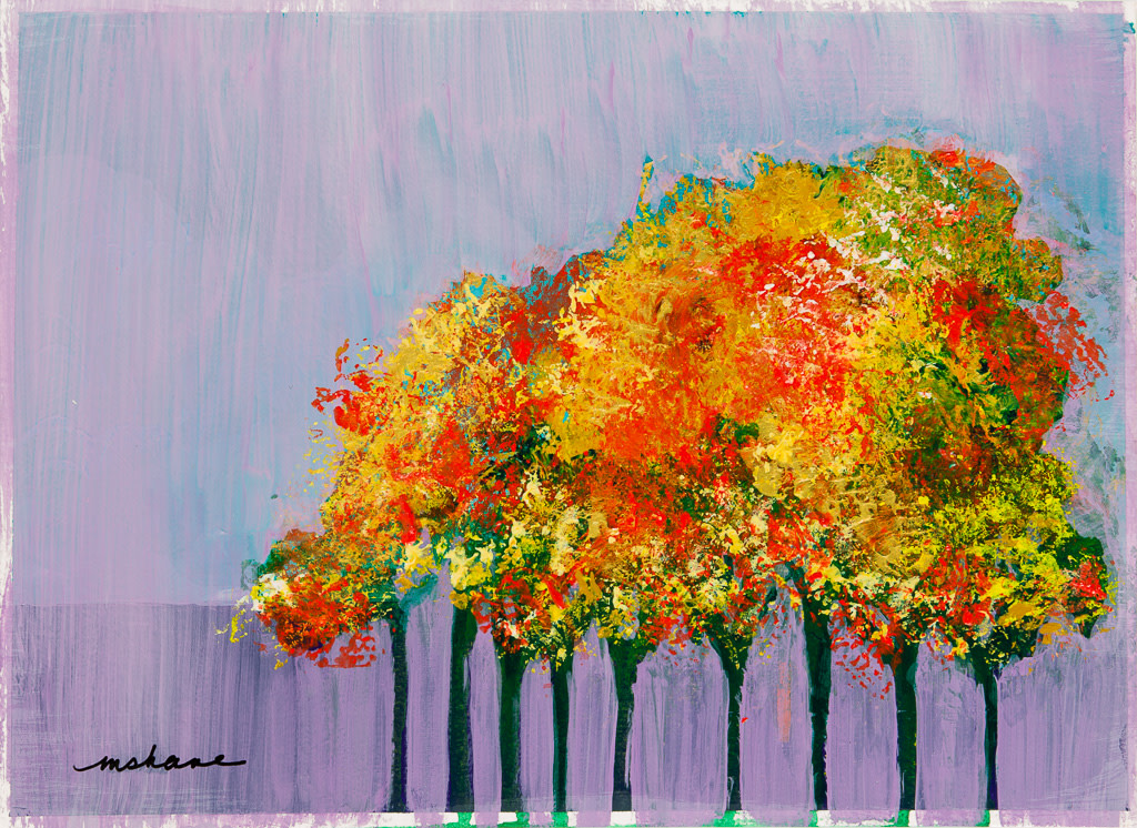 Orchard Purple by M Shane 