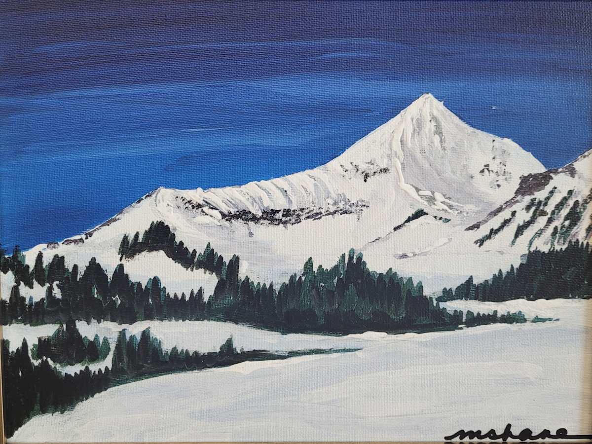 Lone Peak by M Shane 