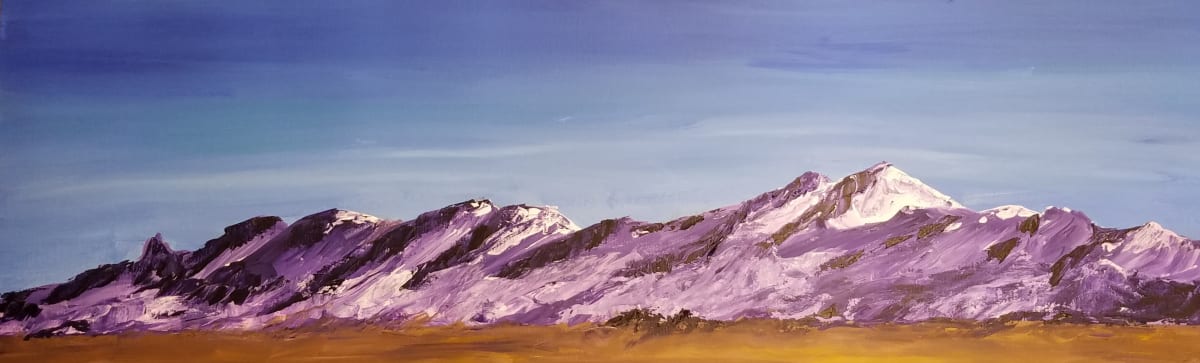 Autumn Desert Mountain by M Shane 