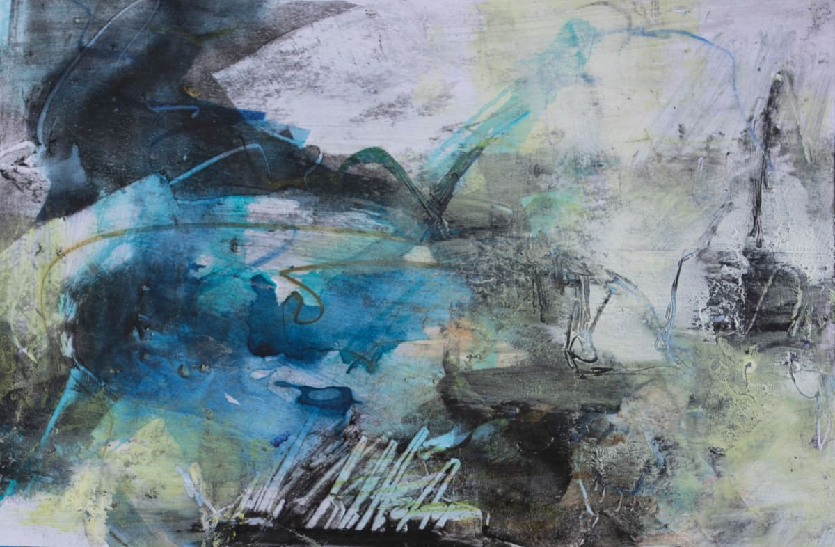 A Churning Sea 1 by Lyn Laver-Ahmat, Image 1.