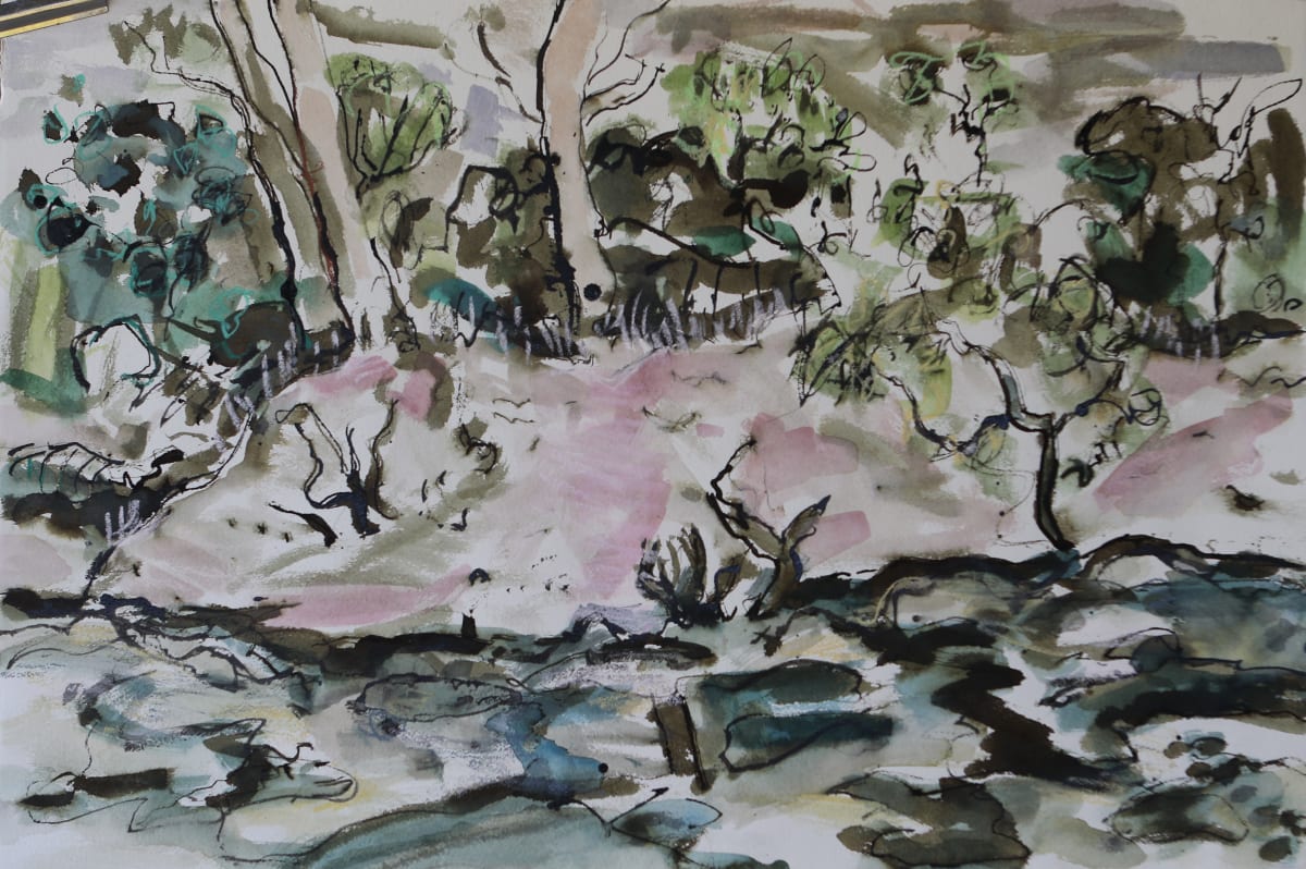 Moreton Bay Creek by Lyn Laver-Ahmat 