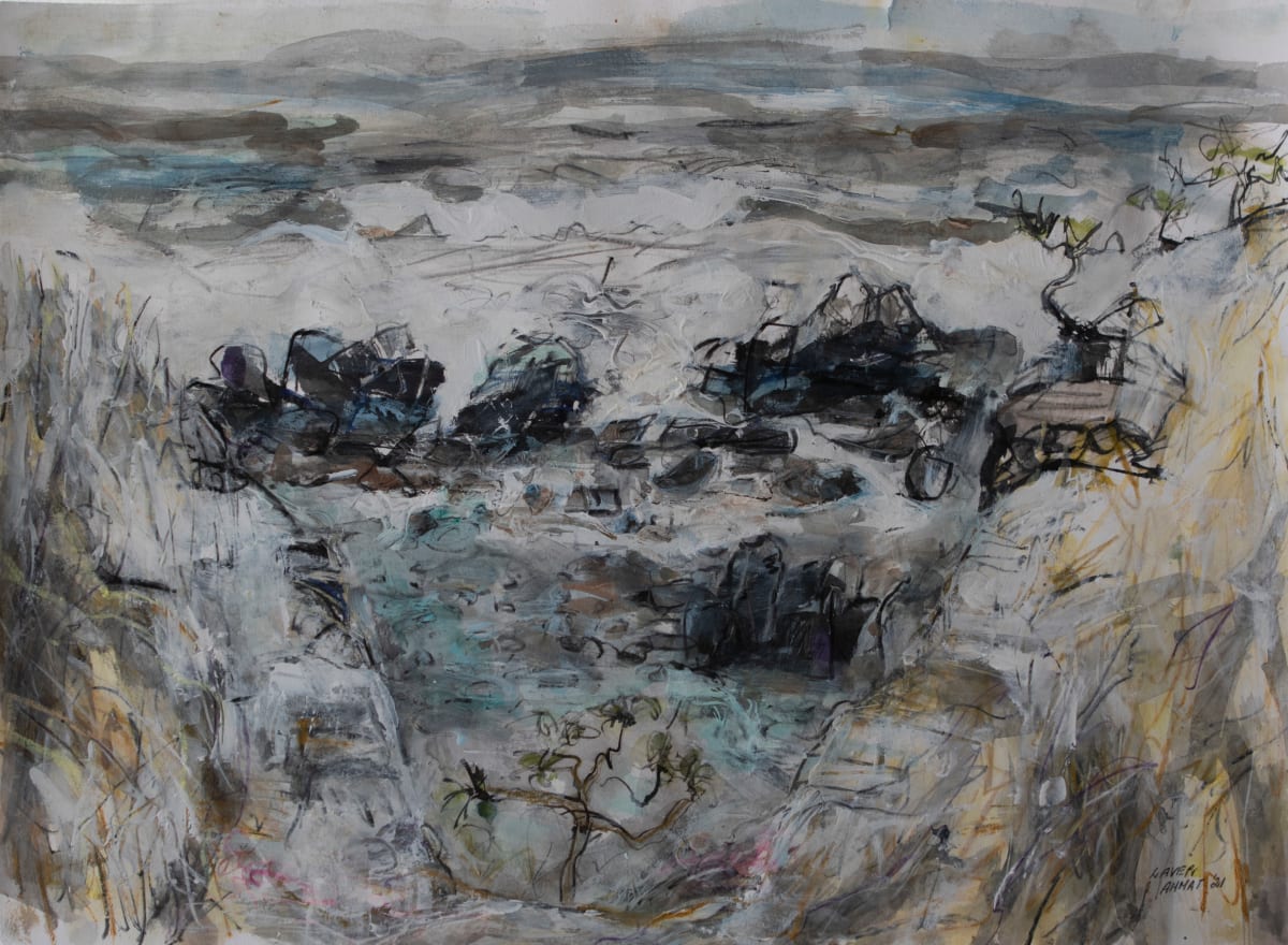 Wild and Windy Slade Point by Lyn Laver-Ahmat 