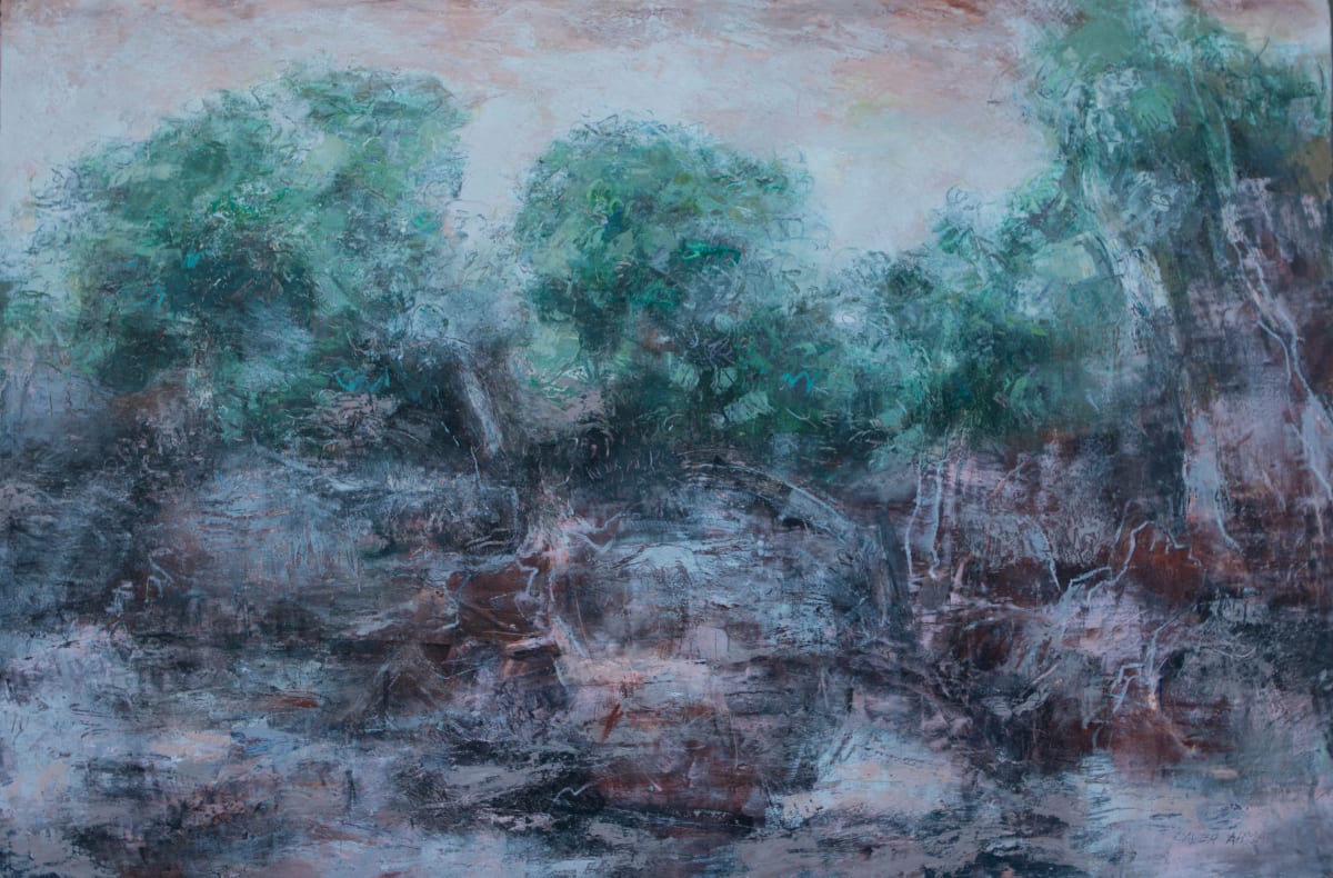 Mangroves on Dusk by Lyn Laver-Ahmat 