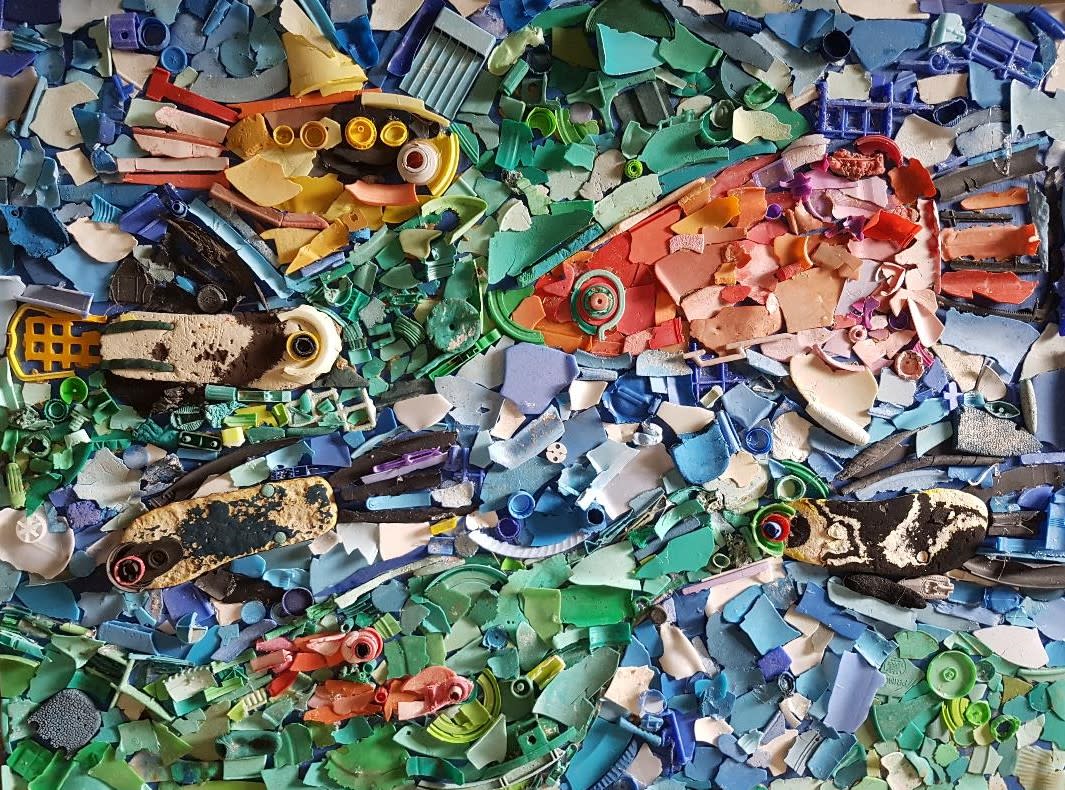 A Plastic Sea by Lyn Laver-Ahmat 