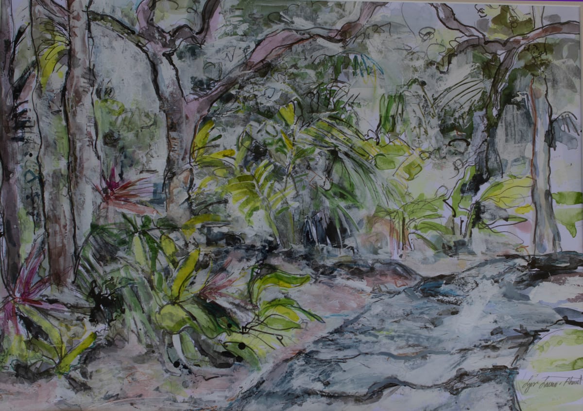 Queens Park Forest Path by Lyn Laver-Ahmat 