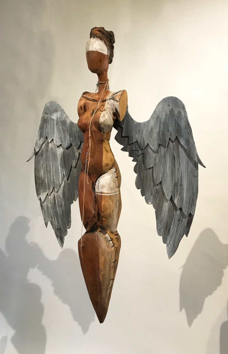 Folded Wing Angel  by Kelly Guidry 