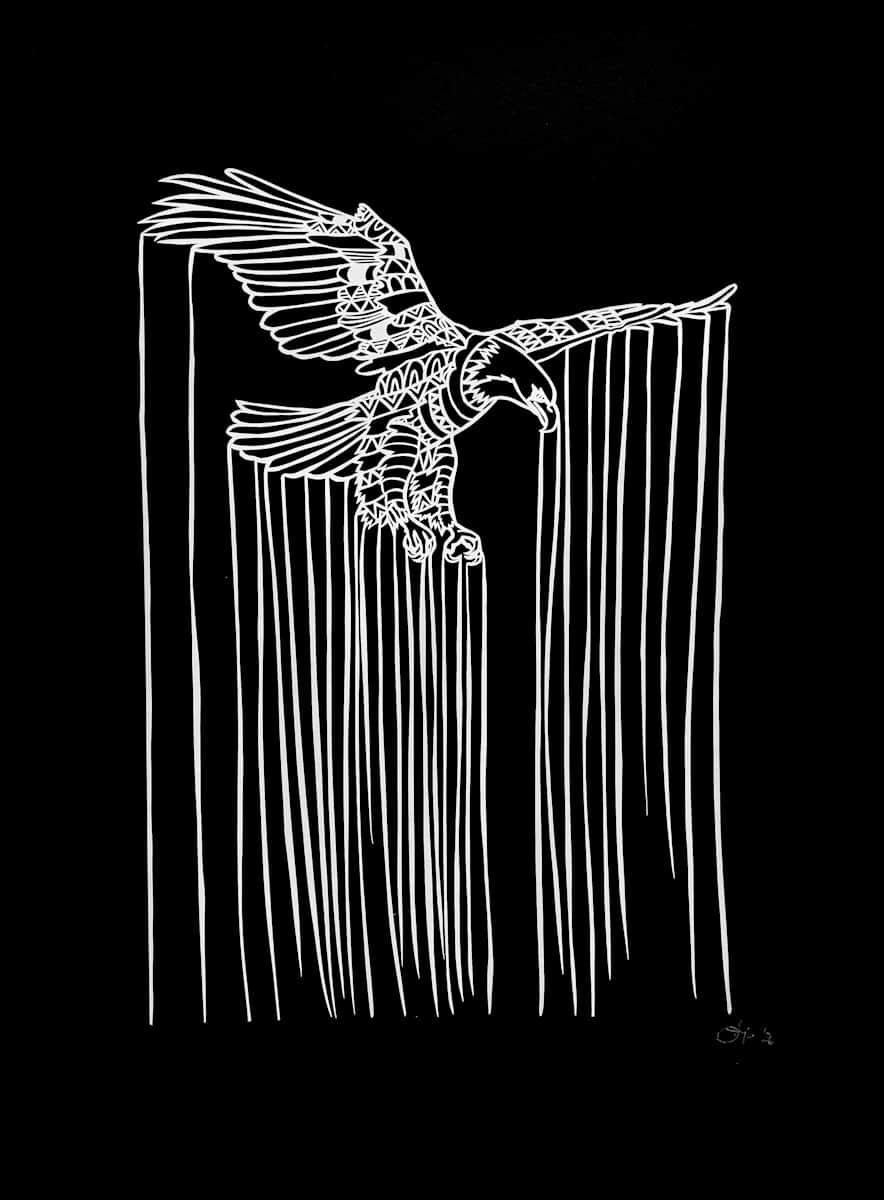 shieldingly receding by Anja Studer, Image 1.