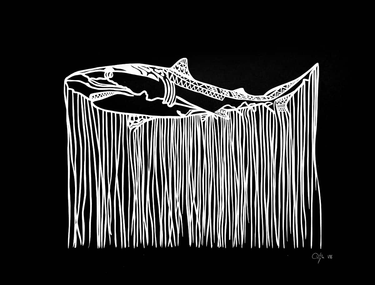 shieldingly receding by Anja Studer, Image 1.