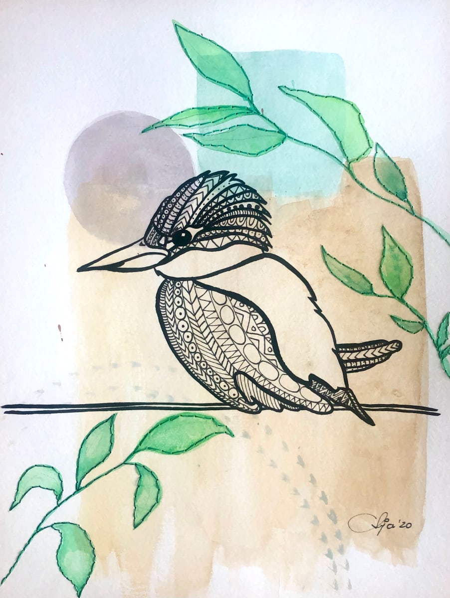 kingfisher by Anja Studer 