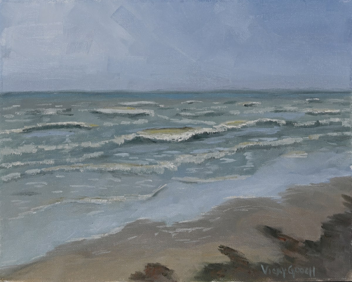 Galveston Breakers by Vicky Gooch 
