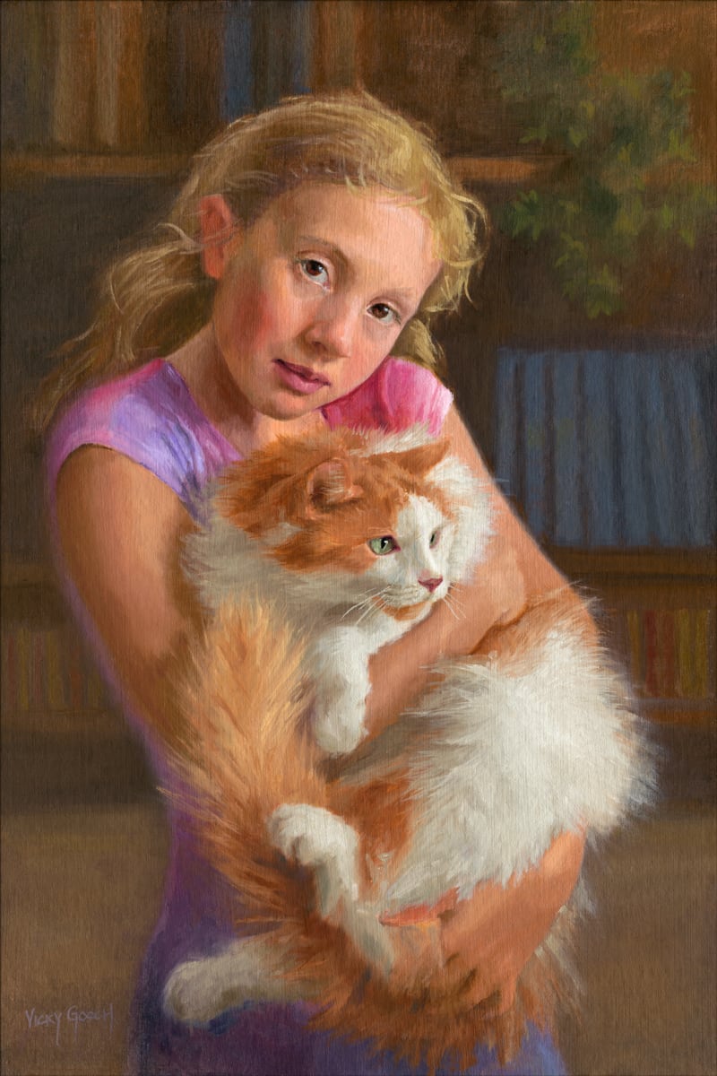 Grandma's Cat by Vicky Gooch, Image 1.