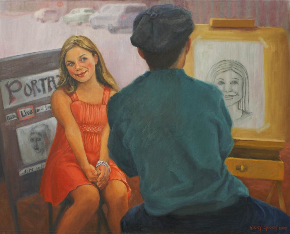 Her Portrait by Vicky Gooch 