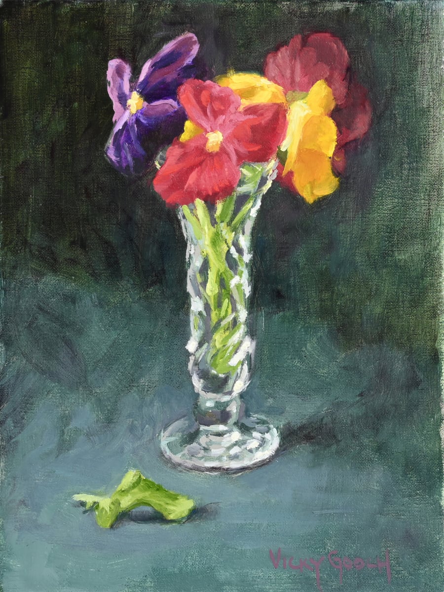 Pansies by Vicky Gooch 