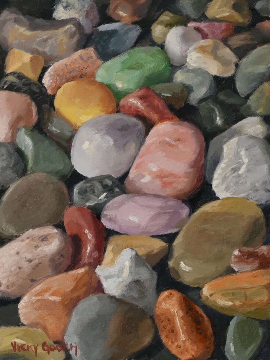 Pretty Rocks by Vicky Gooch 