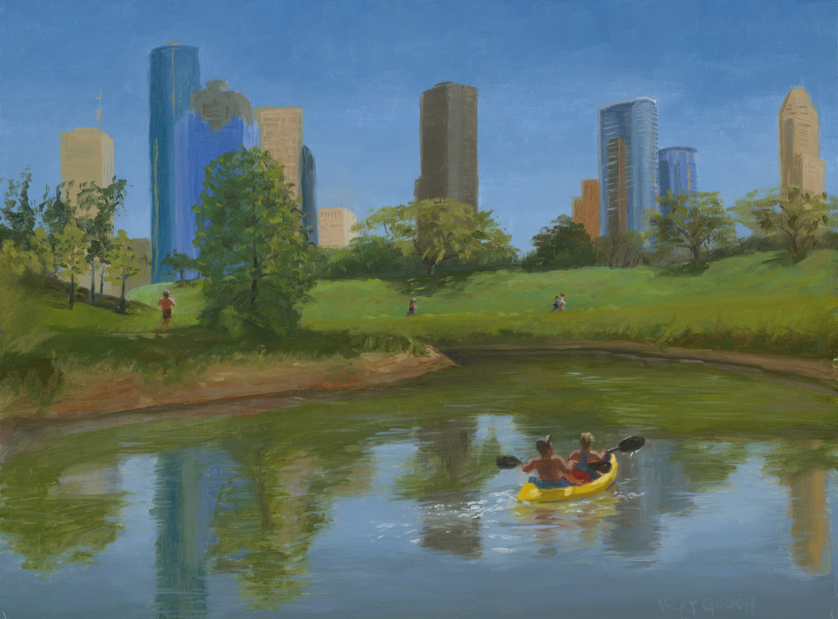 Urban Kayakers by Vicky Gooch 