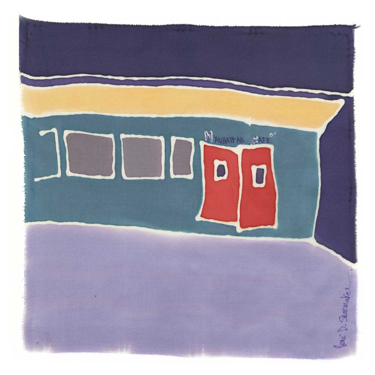 Manhattan Café, 337 N. Hull St., Athens, GA by René D. Shoemaker 