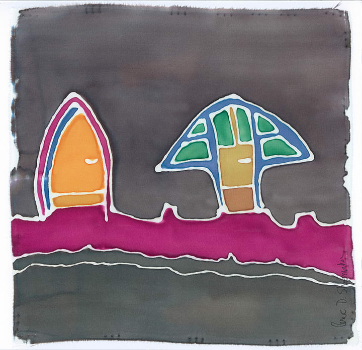 Rue Des Tours de L'Horloge. Felletin by René D. Shoemaker 