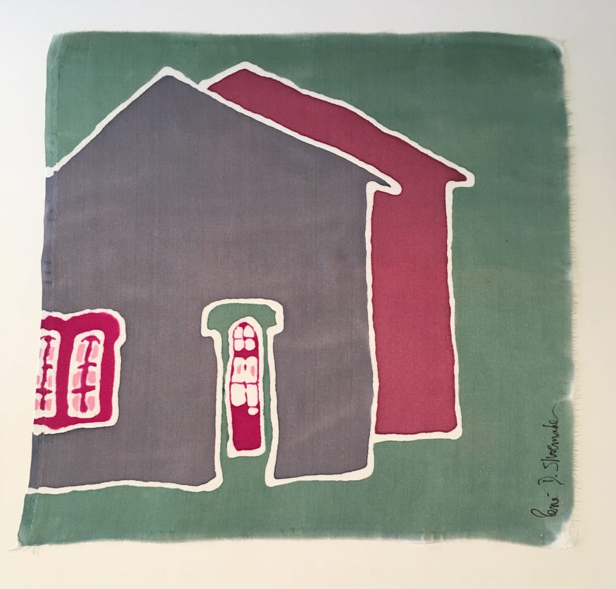 À la gare. Aubusson by René D. Shoemaker 