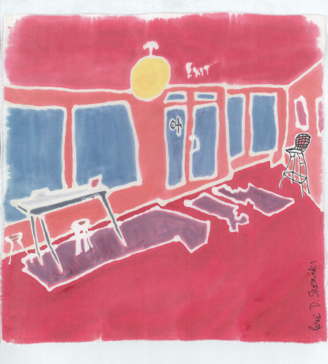 40 29th St, San Francisco by René D. Shoemaker  Image: "40 29th St, San Francisco" - the interior view of the Michelle Thomas Fine Art Gallery 