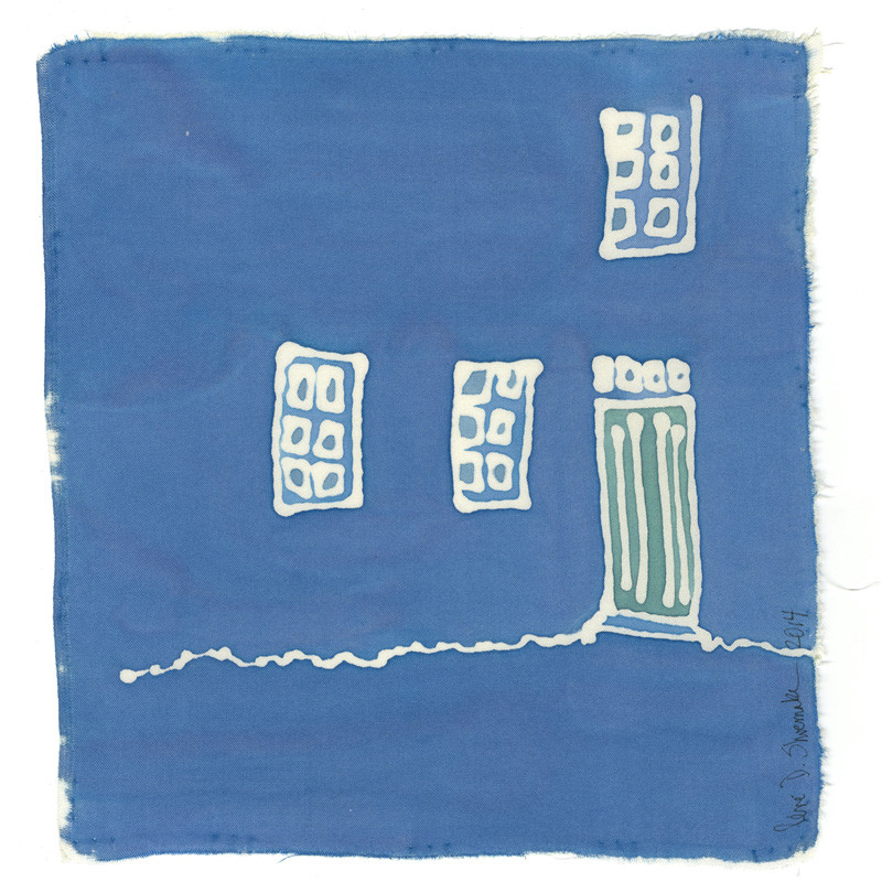 Maison Bleu, France by René D. Shoemaker 