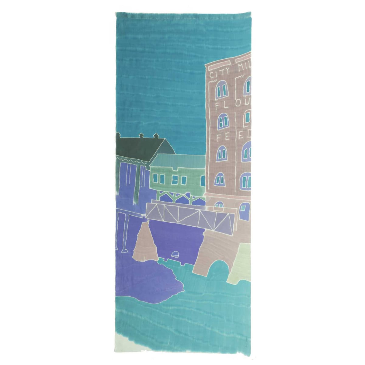 City Mills. Flour. Feed. Columbus, GA [Bridge] by René D. Shoemaker 