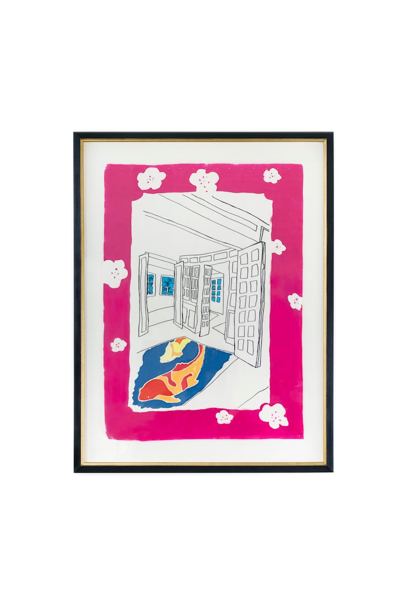 The Koi Find Their Home by René D. Shoemaker, Image 1.