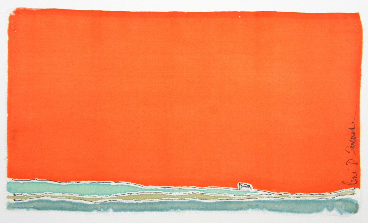 Iowa Sky (Orange) by René D. Shoemaker 