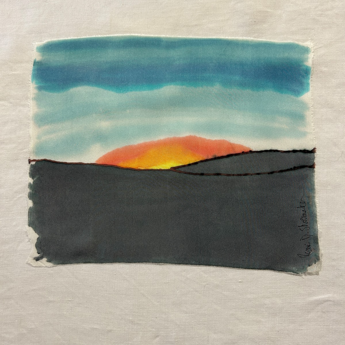 Le Coucher du Soleil #3 by René D. Shoemaker 